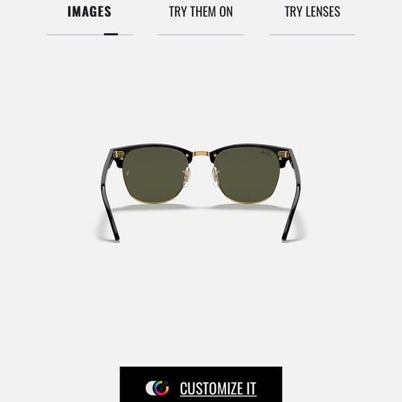 NEW RAY-BAN ClubMaster Frame: Black&Gold Lenses:Green Size: 51 - 21 - 145 - Picture 6 of 8